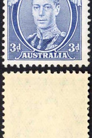 Australia SG168b KGVI 3d Die 1a U/M
