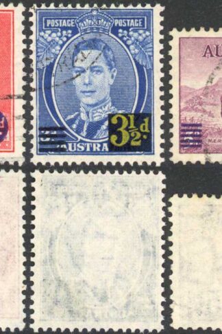 Australia SG200/2 overprint set used