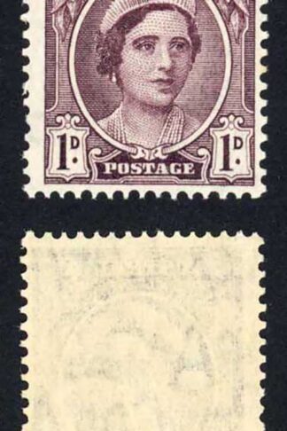 Australia SG203a 1942 1d Coil Pair U/M
