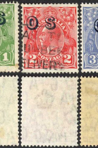 Australia SGO128/32 Set of 5 Opt OS Fine used