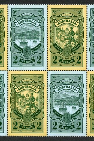 Australia SG3795/96 2012 Colonial Heritage Set Block of 8 U/M
