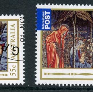 Australia SG3882/3 2012 Christmas 1st Issue Fine Used