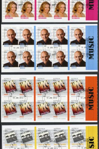 Australia SG3907a/16a 2013 Australian Legends 17th Series Set Used