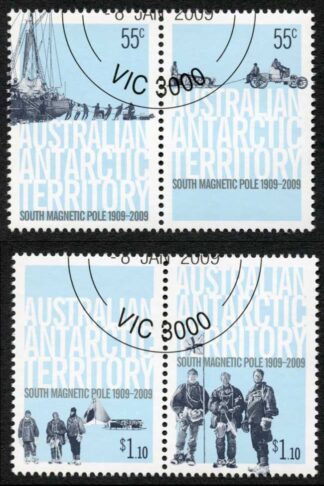 AAT SG185a-187a Centenary of South Magnetic U/M