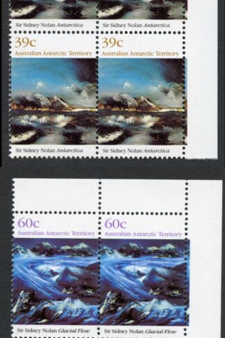 AAT SG84-7 Antarctic Landscape Paintings in Blocks U/M