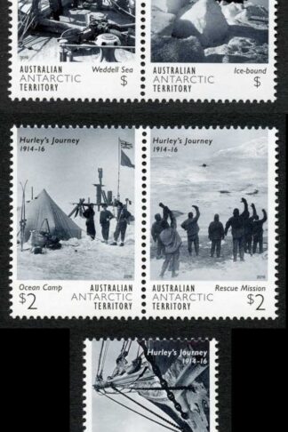 AAT SG258-62 Hurley's Journey 1914-16 set U/M