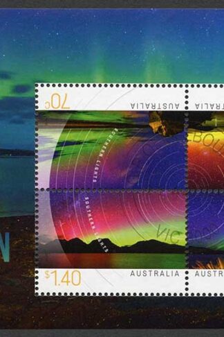Australia SGMS4230 Southern Lights miniature sheet Fine used