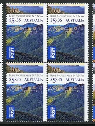 Australia SG4256-8 Wilderness Australia (2nd Series) set of 3 in U/M Blocks