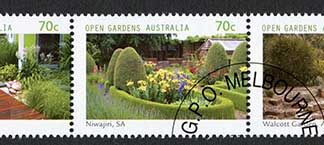 Australia SG4233a Open Gardens Australia set Fine Used