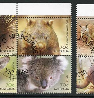 Australia SG4293a-7a Australian Native Animals set of 6 Fine Used
