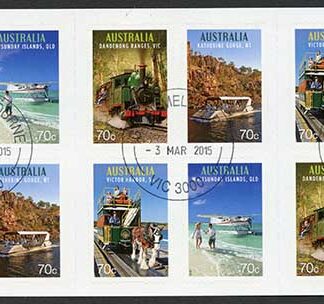 Australia SG4332b Tourist Transport Booklet Pane Fine Used