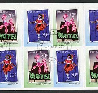 Australia SG4423b Signs of the Times booklet (SB512) pane Fine Used
