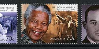 Australia SG4447-9 Honoured by Australia set of 3 U/M