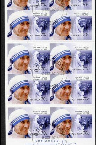 Australia SG4450a-52a Honoured by Australia set of 3 booklet panes Fine used