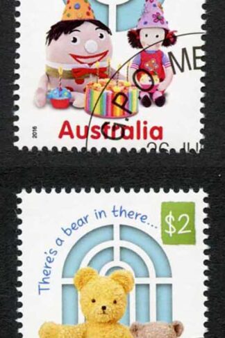 Australia SG4599-600 50 Years of Play School set of 2 Fine used
