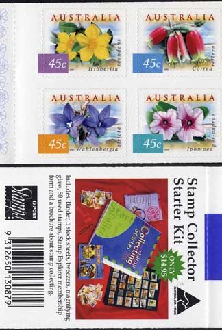 Australia SG1863c Fauna and Flora Coastal Environment Booklet Pane U/M