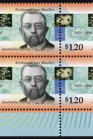 Australia SG1654 Death Centenary of Ferdinand von Mueller U/M Block