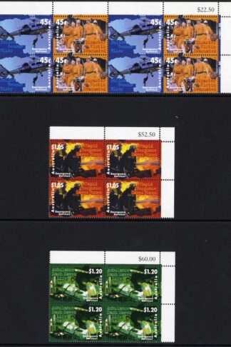 Australia SG1698/1701 Emergency Services in U/M Blocks
