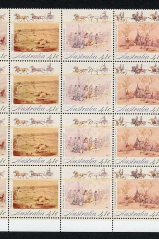 Australia SG1254a Colonial Development (2nd issue) Gold Fever U/M Block