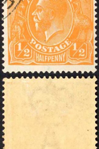 Australia SG56 1/2d Orange CTO M/M
