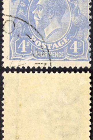 Australia SG65 4d Ultramarine CTO M/M