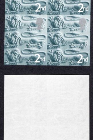SGEN1a REGIONALS ENGLAND 2001 (2nd) IMPERF block of 4 U/M