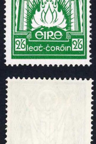 Ireland SG102 2/6 1st wmk U/M (light indentation) Cat 150 pounds