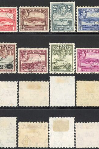 Antigua SG98/109 1938 Set Fine used Cat 140 pounds