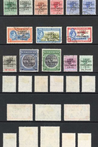Bahamas SG162/75a Fine used Cat 60 pounds