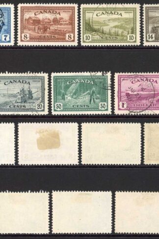 Canada SG401/7 Peace Set of 7 Superb used Cat 18 pounds