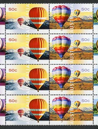 Australia SG2295/8 2008 Up Up and Away Set Block of 16 U/M