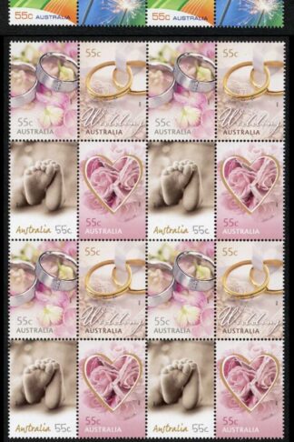 Australia SG3070a/9 2008 Occasions Set of 4 in blocks U/M