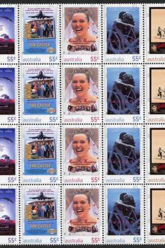 Australia SG3101a 2008 Australia Favourite Film Sets Block of 20 U/M