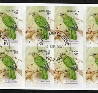 Australia SG3274 2009 Australian Songbirds Booklet Pane Fine Used