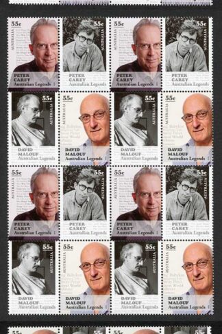 Australia SG3328a/36a 2010 Australian Legends 14th Series Sets in Blocks of 16