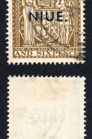 Niue SG79 2/6 wmk 43 Fine used Cat 120 pounds