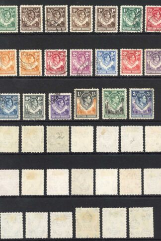 Northern Rhodesia SG25/45 1938 Set Superb used Cat 170 pounds