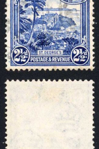 Grenada SG157a 2 1/2d Perf 12.5 x 13.5 RARE STAMP Superb used Cat 190 pounds