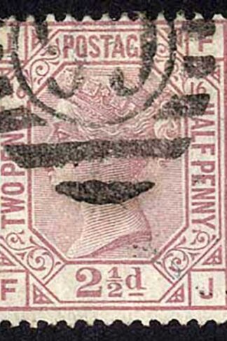 SG141 2 1/2d Rosy Mauve wmk orb Plate 16 Cat 85 pounds