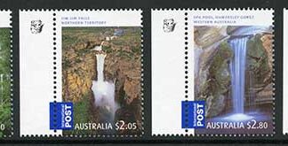 Australia SG3064/7 2008 Waterfalls Set of 4 U/M