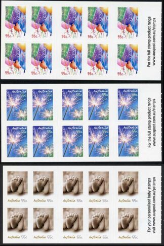 Australia SG3148/52a 2009 Occasion Self-adhesive Booklet Pane U/M
