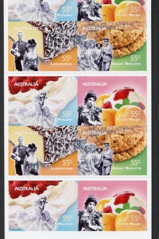 Australia SG3193a 2009 Not Just Deserts Australian Deserts Booklet Pane U/M