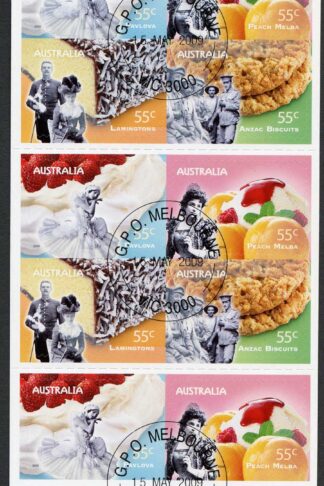 Australia SG3193a 2009 Not Just Deserts Australian Deserts Booklet Pane Fine Us