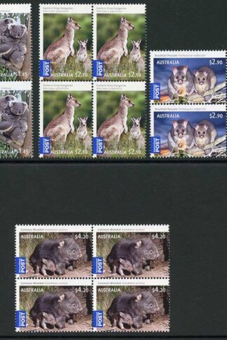 Australia SG3218/21 2009 Australian Bush Babies Set Blocks of 4 U/M