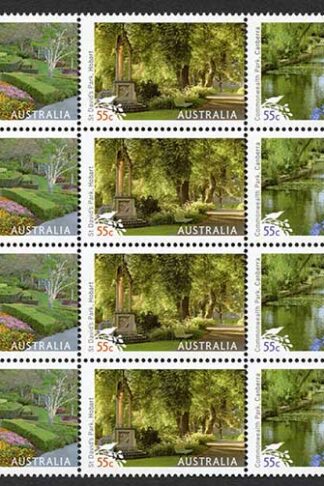 Australia SGSG3224a 2009 Australian Parks & Gardens Block of 20 U/M