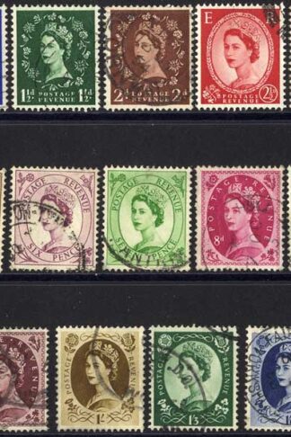 SG515/531 QEII Tudor Set 17 values Cat 40 pounds