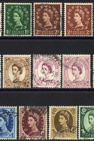 SG540/556 Edward Set 18 values Cat 27+ pounds