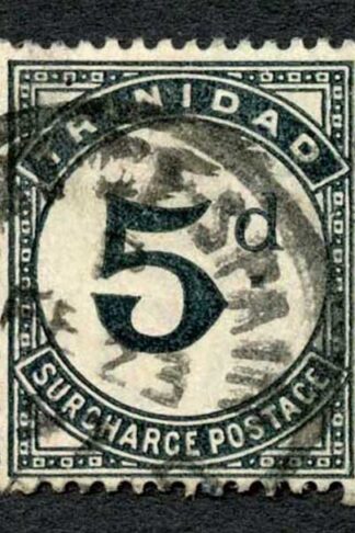 Trinidad and Tobago SGD22 5d Post Due Fine Used Cat 140 pounds