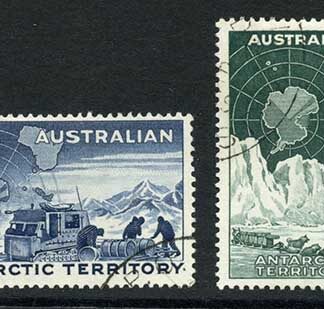 AAT SG2/5 Set (5d rounded corner) Fine Used Cat 16 pounds