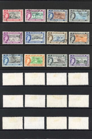Bahamas SG228/43 Set of 16 (2/6 rough perfs) Fine Used Cat 48 pounds
